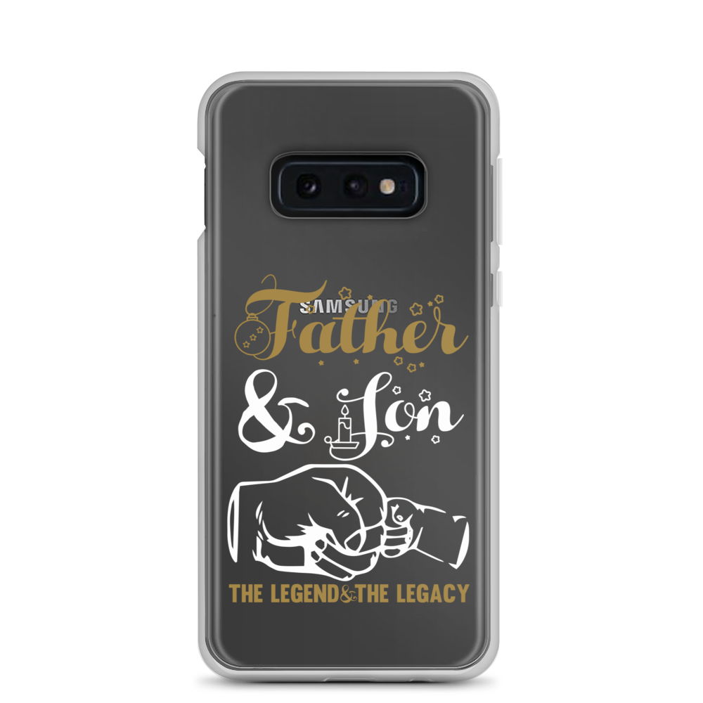 Father And Son The Legend And The Legacy Clear Case for Samsung®