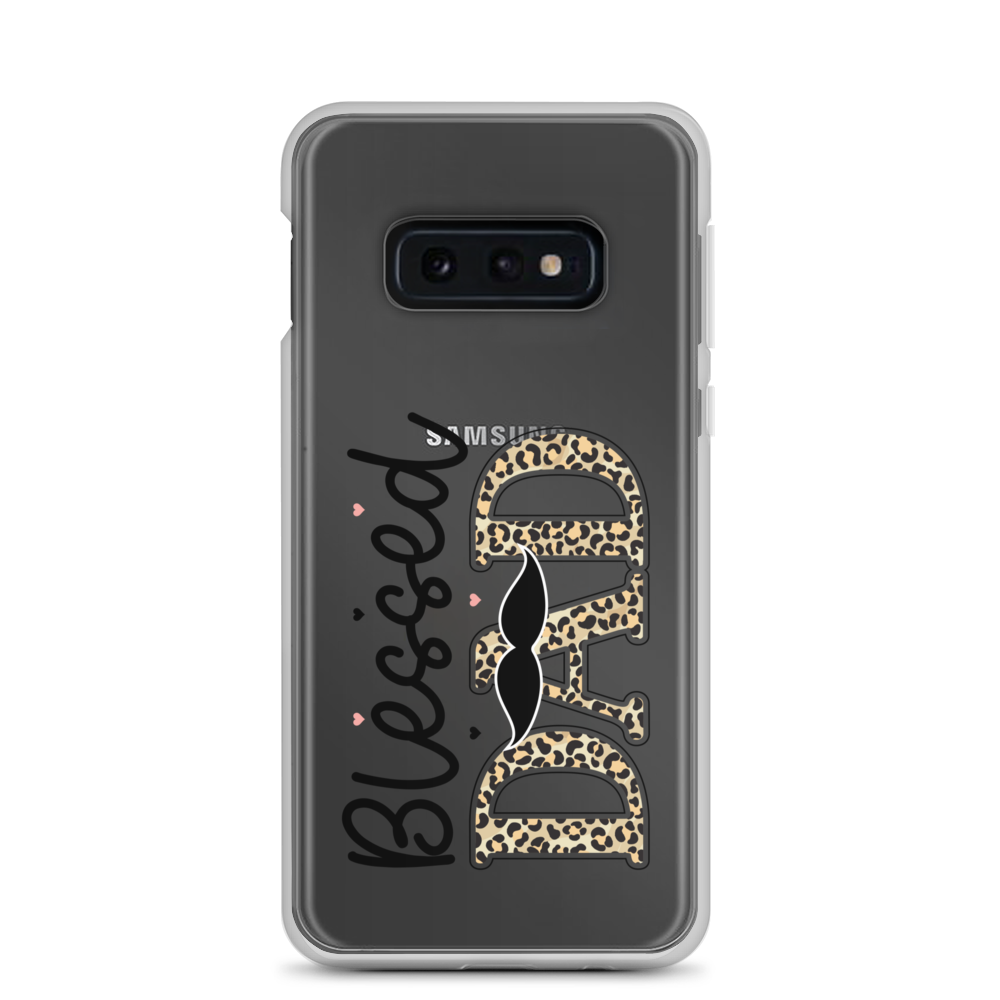 Blessed Dad Clear Case for Samsung®