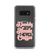 Daddy Needs Coffee Clear Case for Samsung®