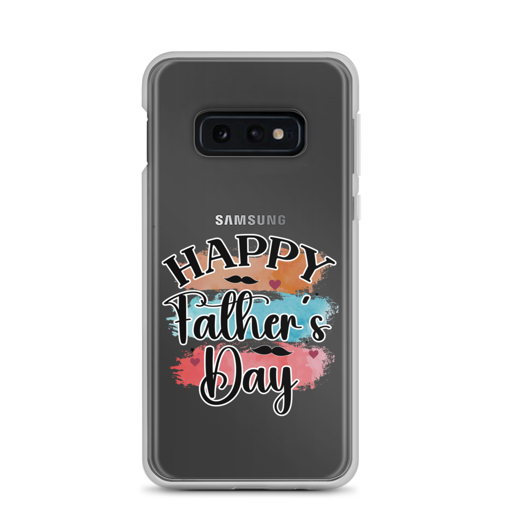 Happy Father's Day Clear Case for Samsung®