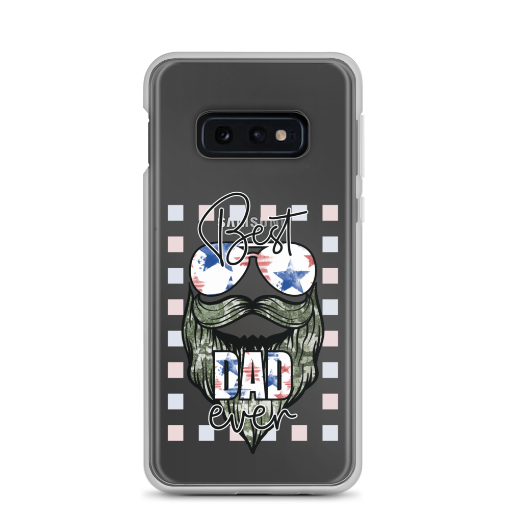 Best Dad Ever Clear Case for Samsung®