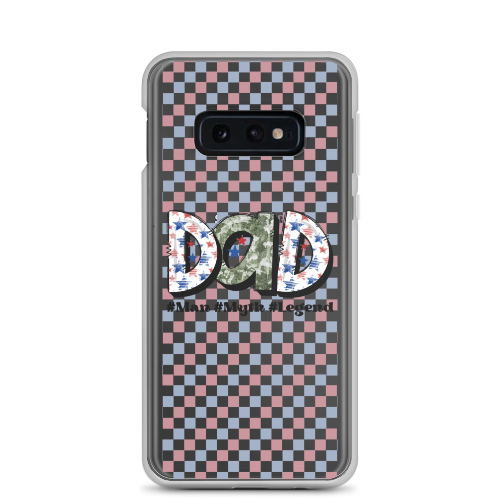 Dad #Man #Myth #Legend Clear Case for Samsung®