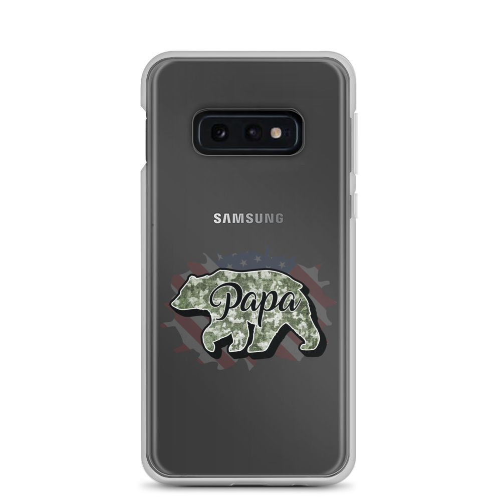 Bear Papa Clear Case for Samsung®