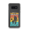 Dad And Son A Bond that can't Be Broken Clear Case for Samsung®