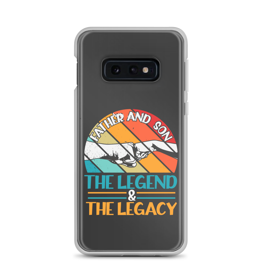 Father And Son The Legend And The Legacy Clear Case for Samsung®