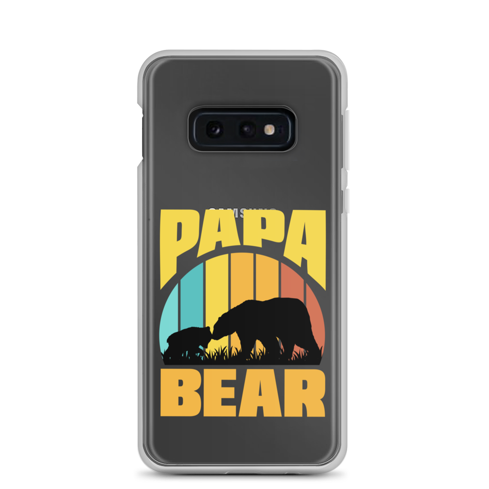 Papa Bear Clear Case for Samsung®