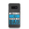 Mer Dad Don't Mess With My Mermaid Clear Case for Samsung®