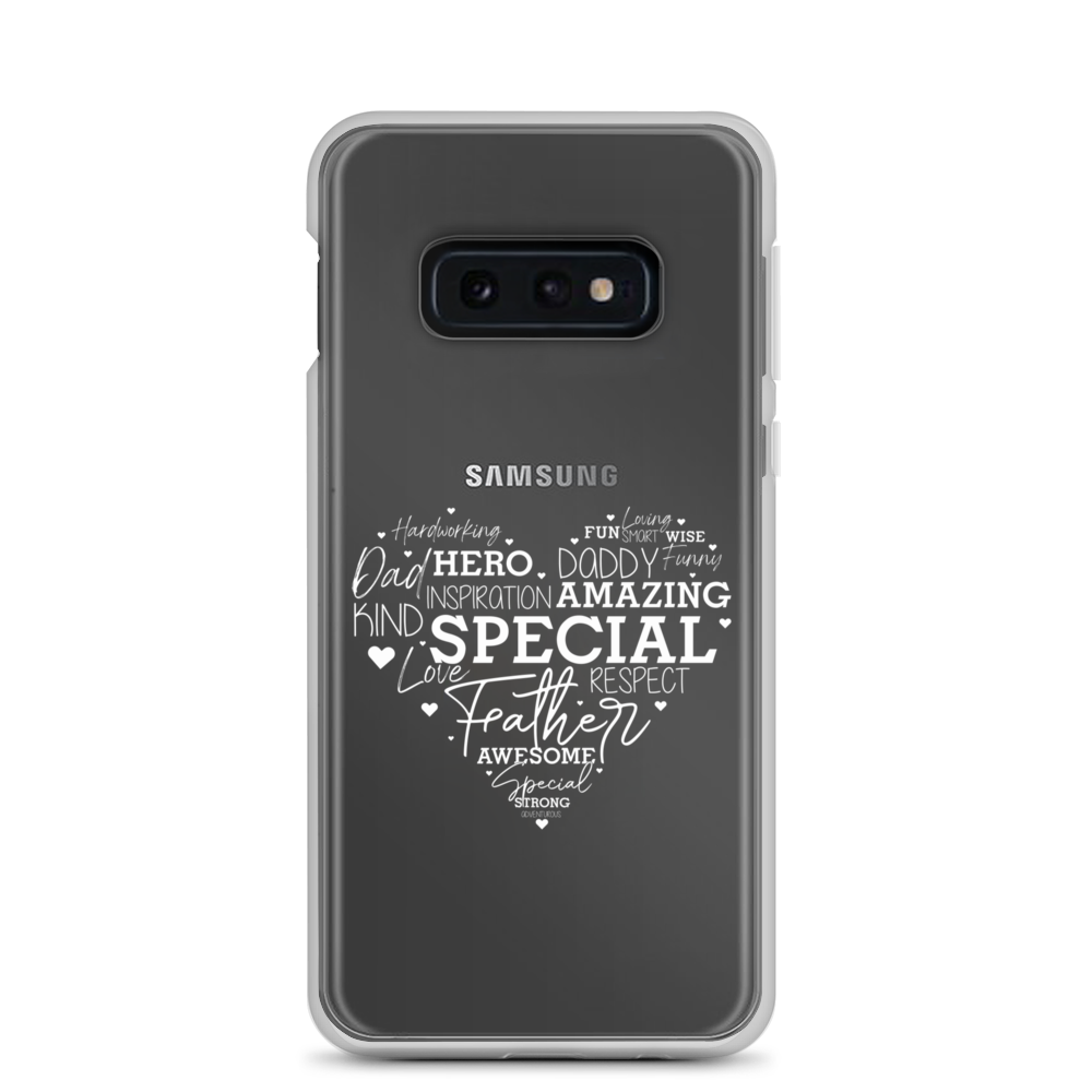 Father Special Hero Amazing Clear Case for Samsung®