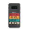 Husband, Daddy, Gamer, Hero Clear Case for Samsung®