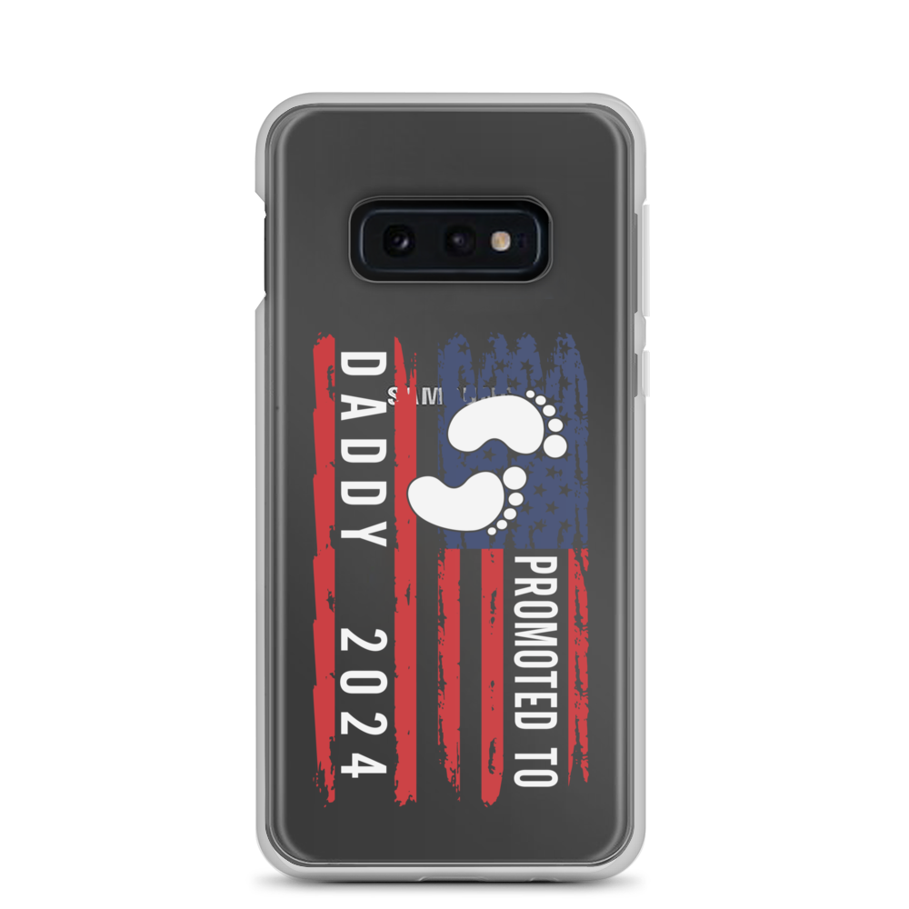 Promoted To Daddy 2024 Clear Case for Samsung®