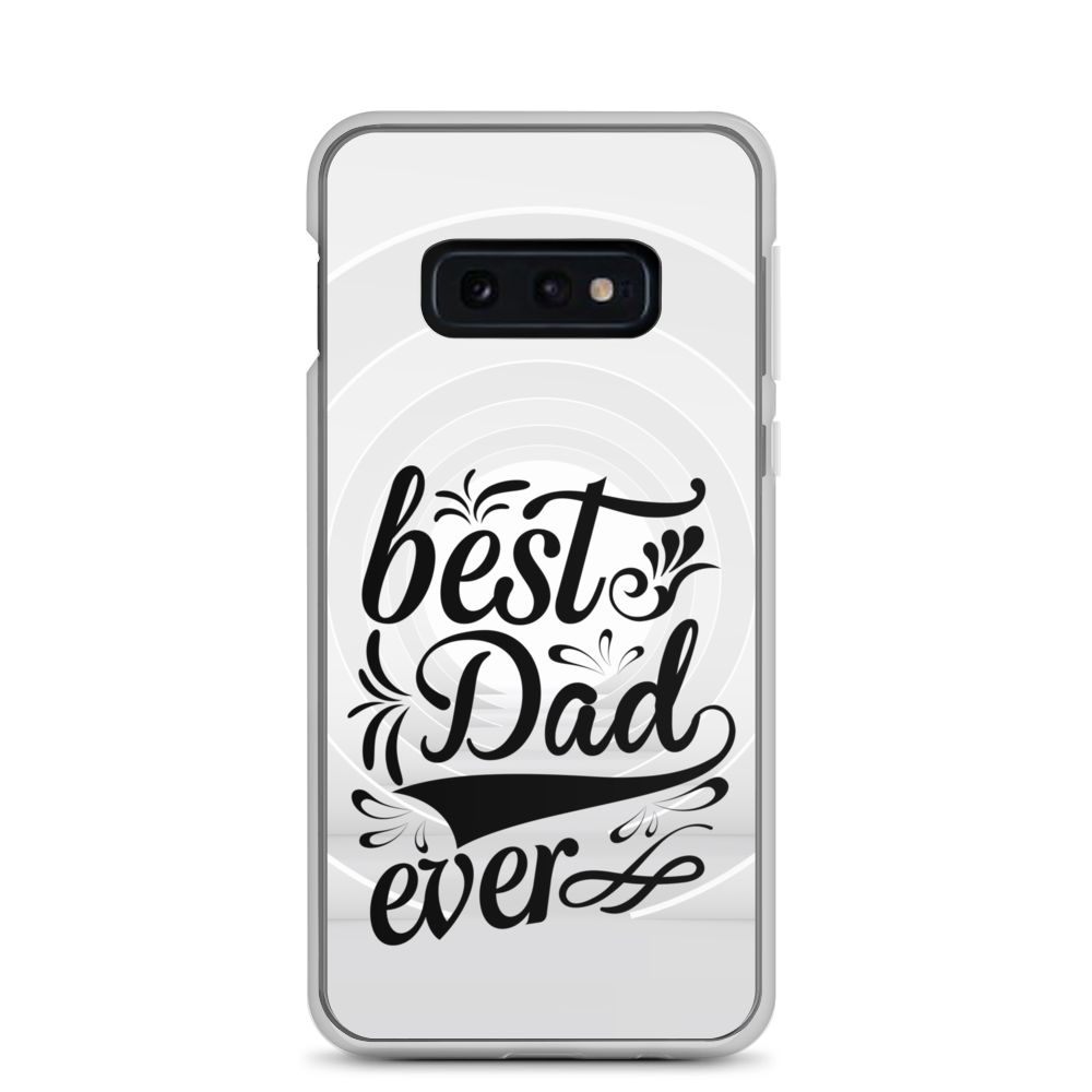 Best Dad Ever Clear Case for Samsung®