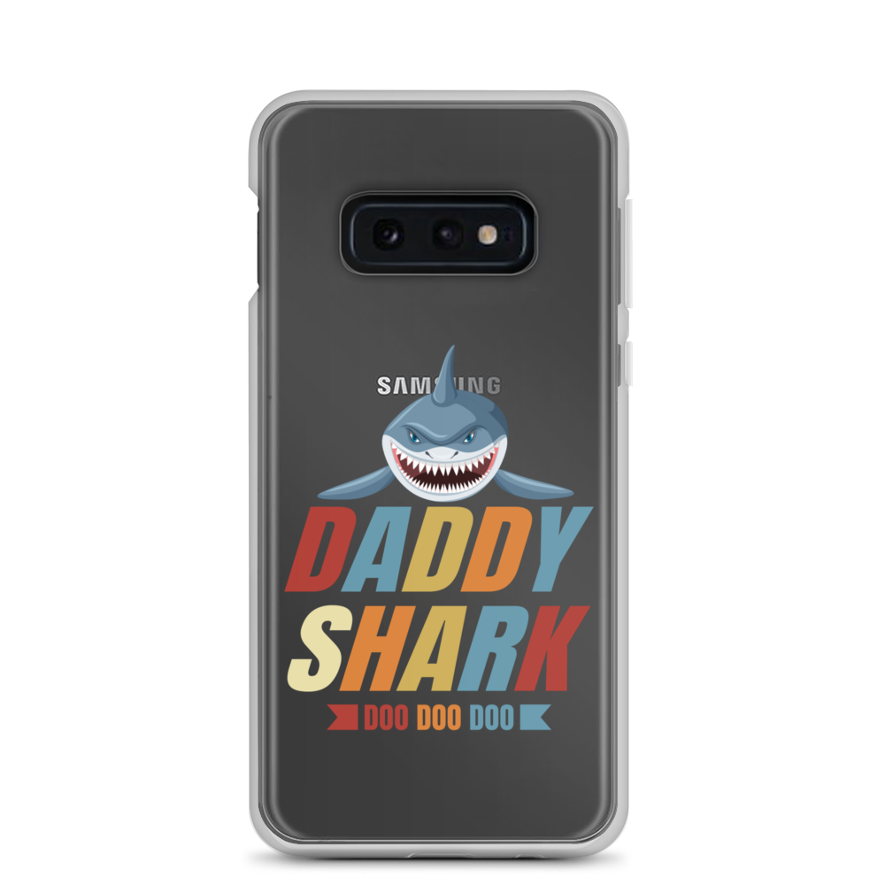 Daddy Shark Doo Doo Doo Clear Case for Samsung®