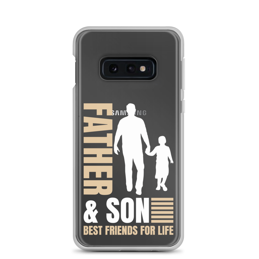 Father & Son Best Friends For Life Clear Case for Samsung®