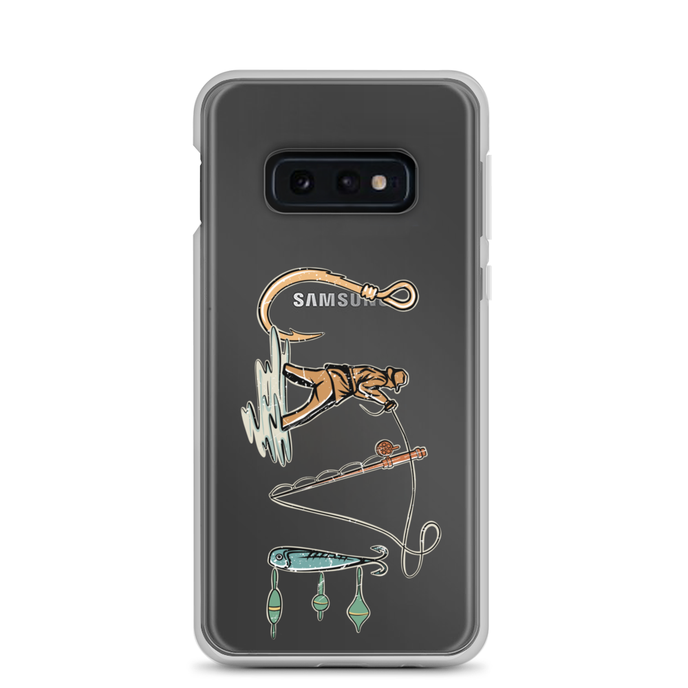 I Love Fishing Clear Case for Samsung®