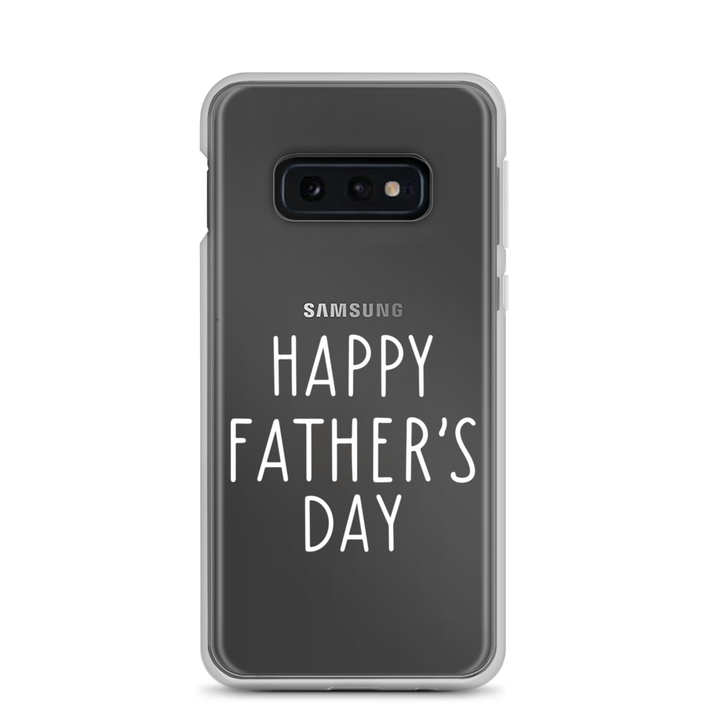 Happy Father's Day Clear Case for Samsung®