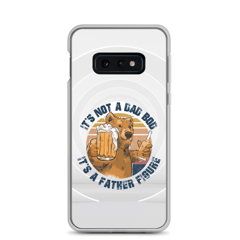 It's Not A Bod Dad It's A Father Figure Clear Case for Samsung®