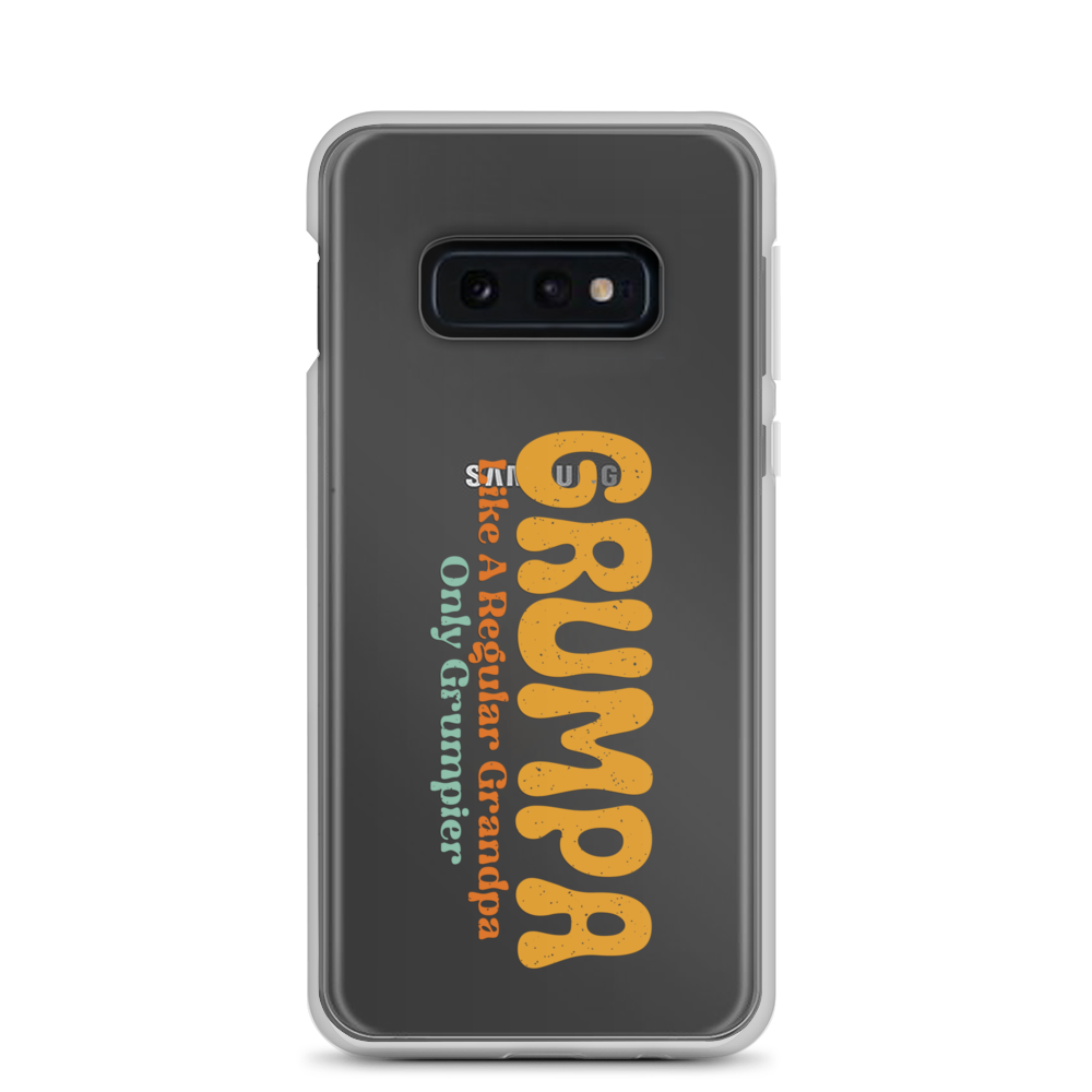 Grumpa Like A Regular Grandpa Only Geumpier Clear Case for Samsung®