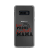 One Proud Football Mom Clear Case for Samsung®