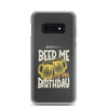 Beer Me It's My Birthday Clear Case for Samsung®