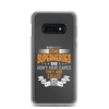 Some Superheroes Don't Capes They Are Called Dad Clear Case for Samsung®