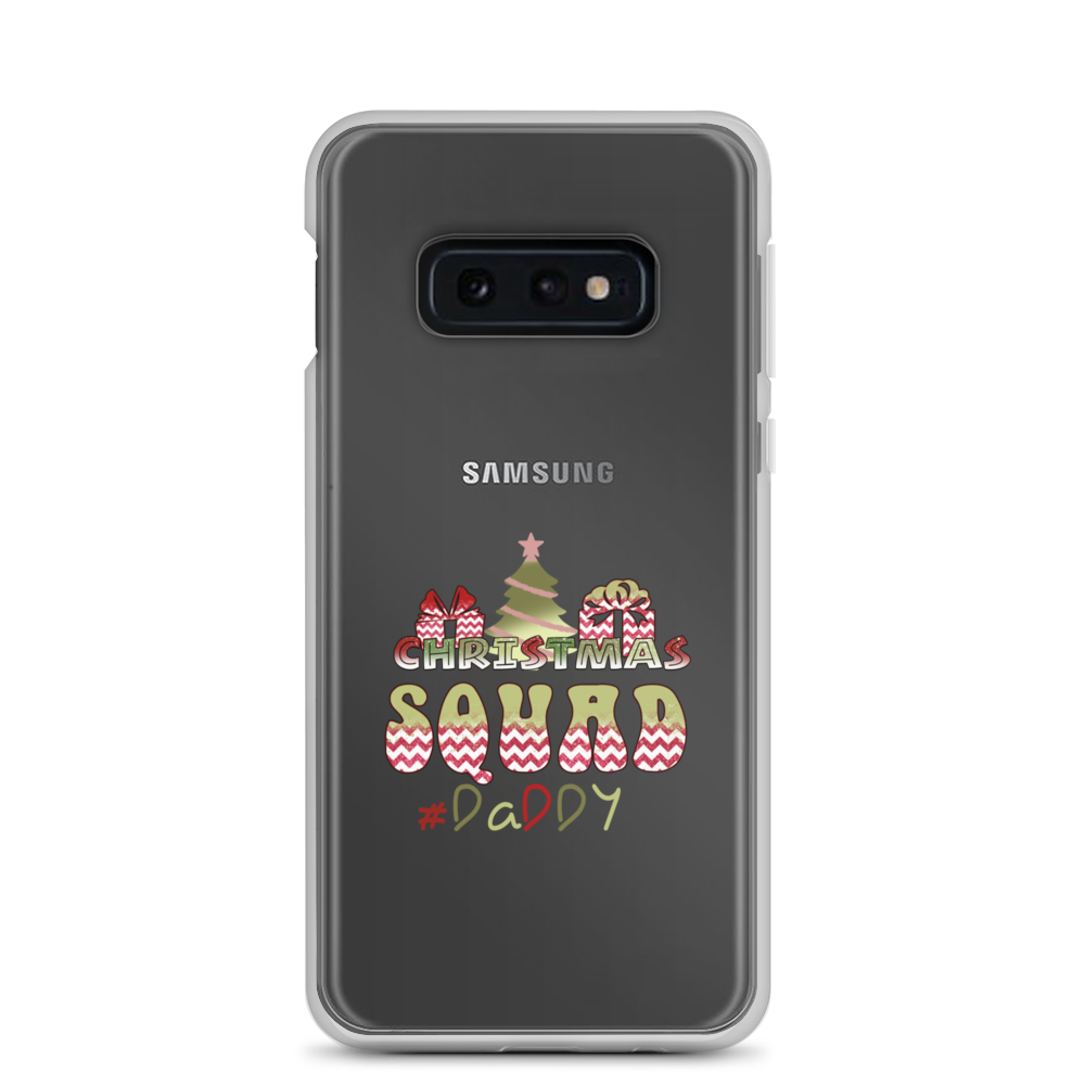 Christmas Squad Daddy Clear Case for Samsung®