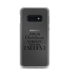 Come On Christmas Daddy Needs New Socks Clear Case for Samsung®