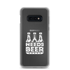 Dad Needs Beer Clear Case for Samsung®