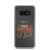 First Christmas As Dad Clear Case for Samsung®