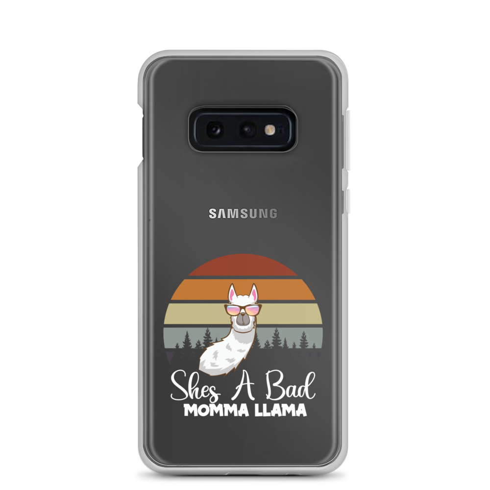 She's A Bad Momma Llama Clear Case for Samsung®