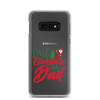 First Christmas As Dad Clear Case for Samsung®