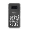 Grandpa A Dad Without Rules Clear Clear Case for Samsung®