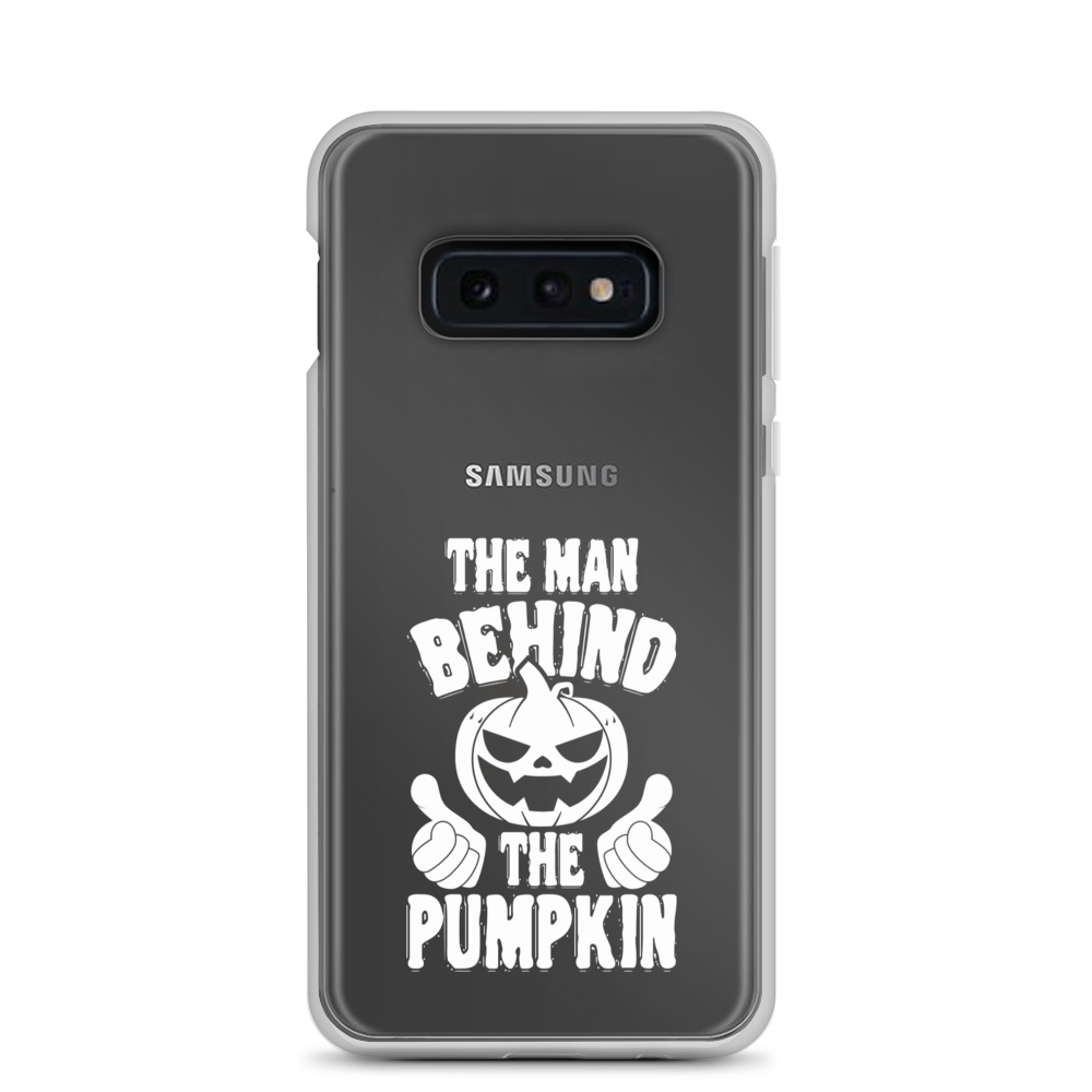 The Man Behind The Pumpkin Clear Case for Samsung®