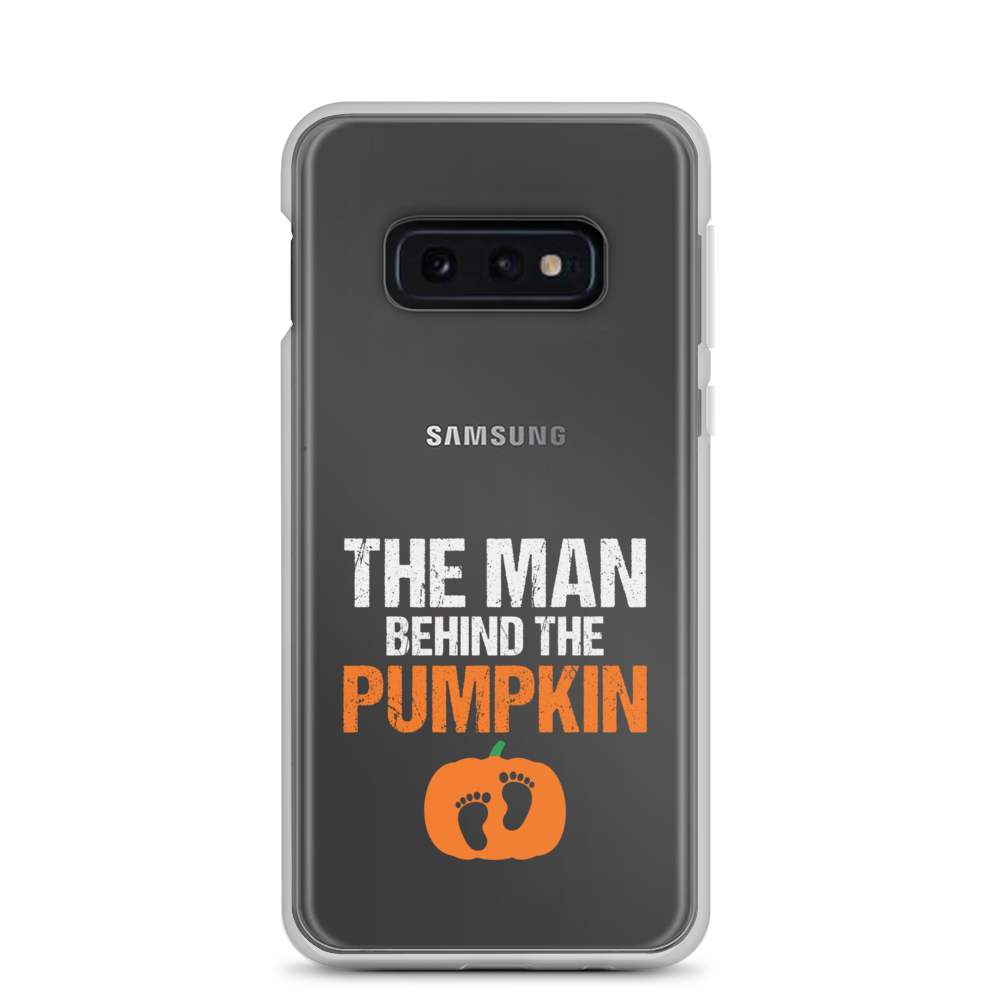 The Man Behind The Pumpkin Clear Case for Samsung®