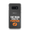 The Man Behind The Pumpkin Clear Case for Samsung®