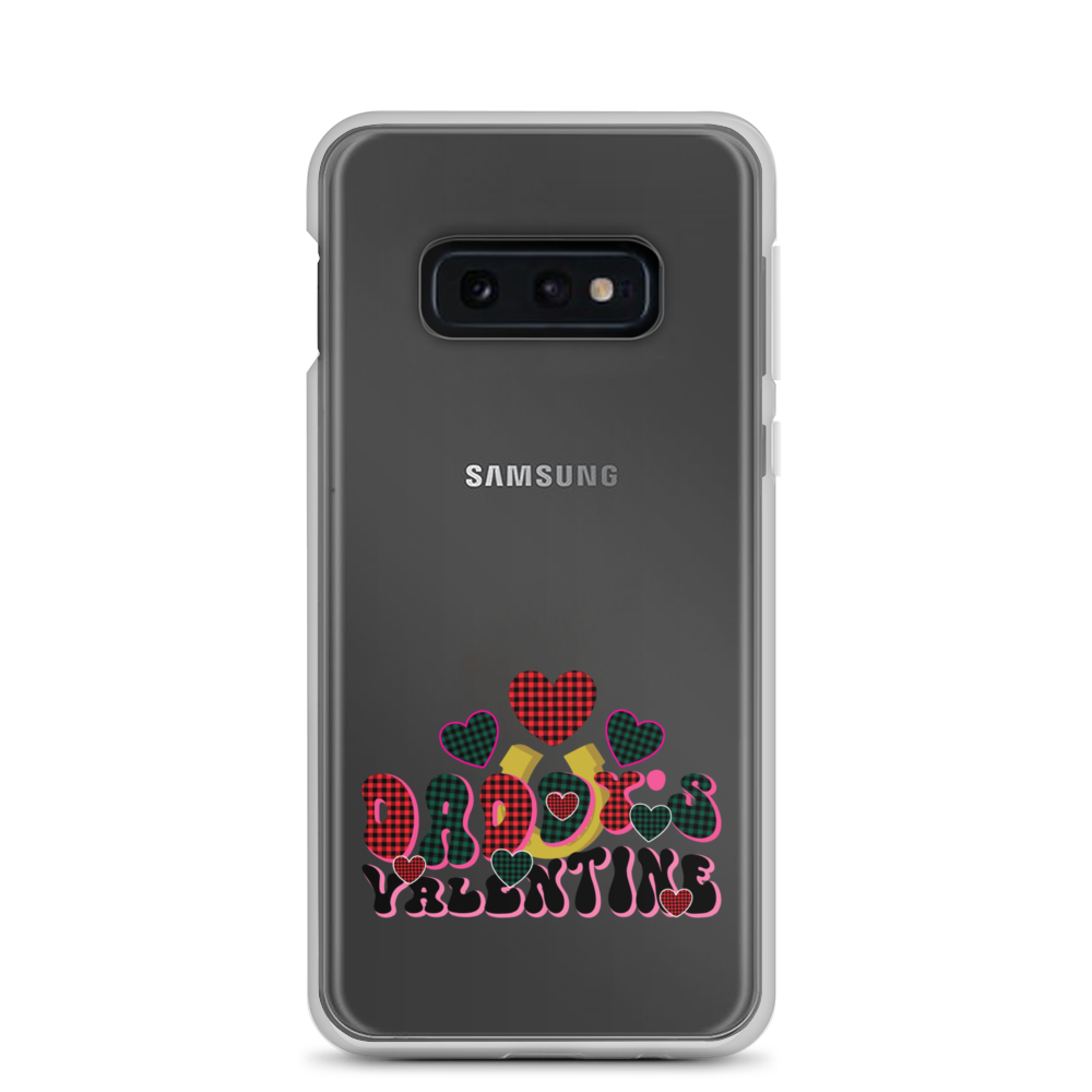 Daddy's Valentine Clear Case for Samsung®