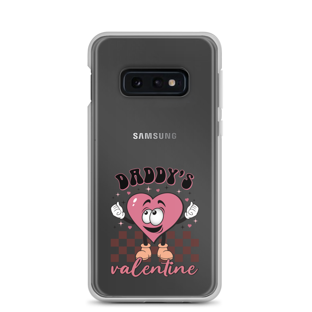 Daddy's Valentine Clear Case for Samsung®