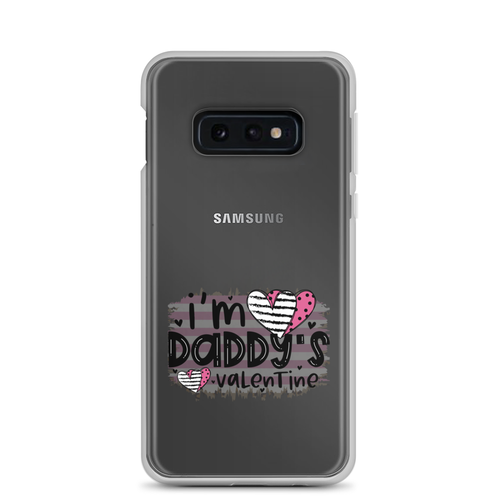 I'm Daddy's Valentine Clear Case for Samsung®