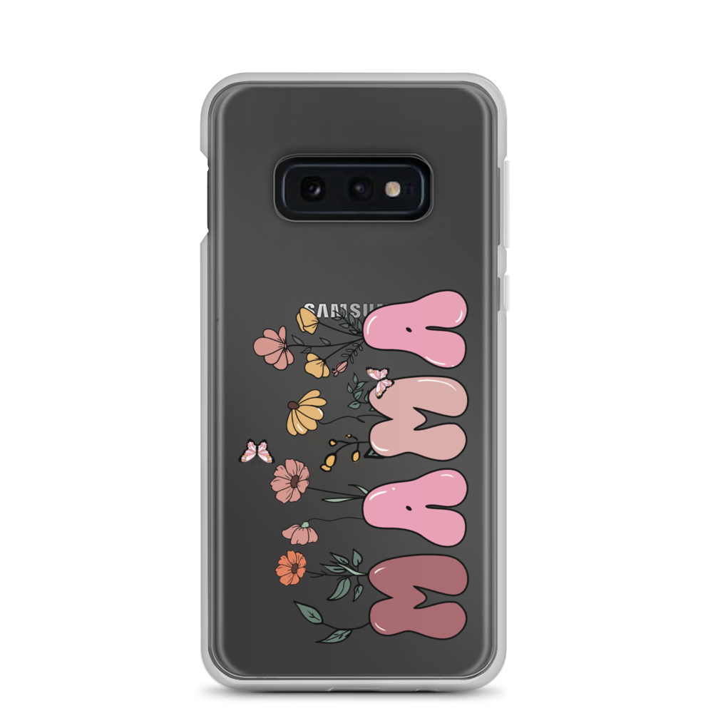 Floral Mama Clear Case for Samsung®