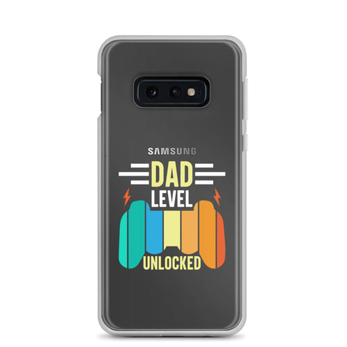 Dad Level Unlocked Clear Case for Samsung®