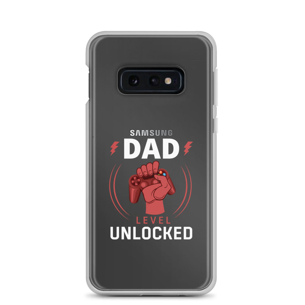 Dad Level Unlocked Clear Case for Samsung®