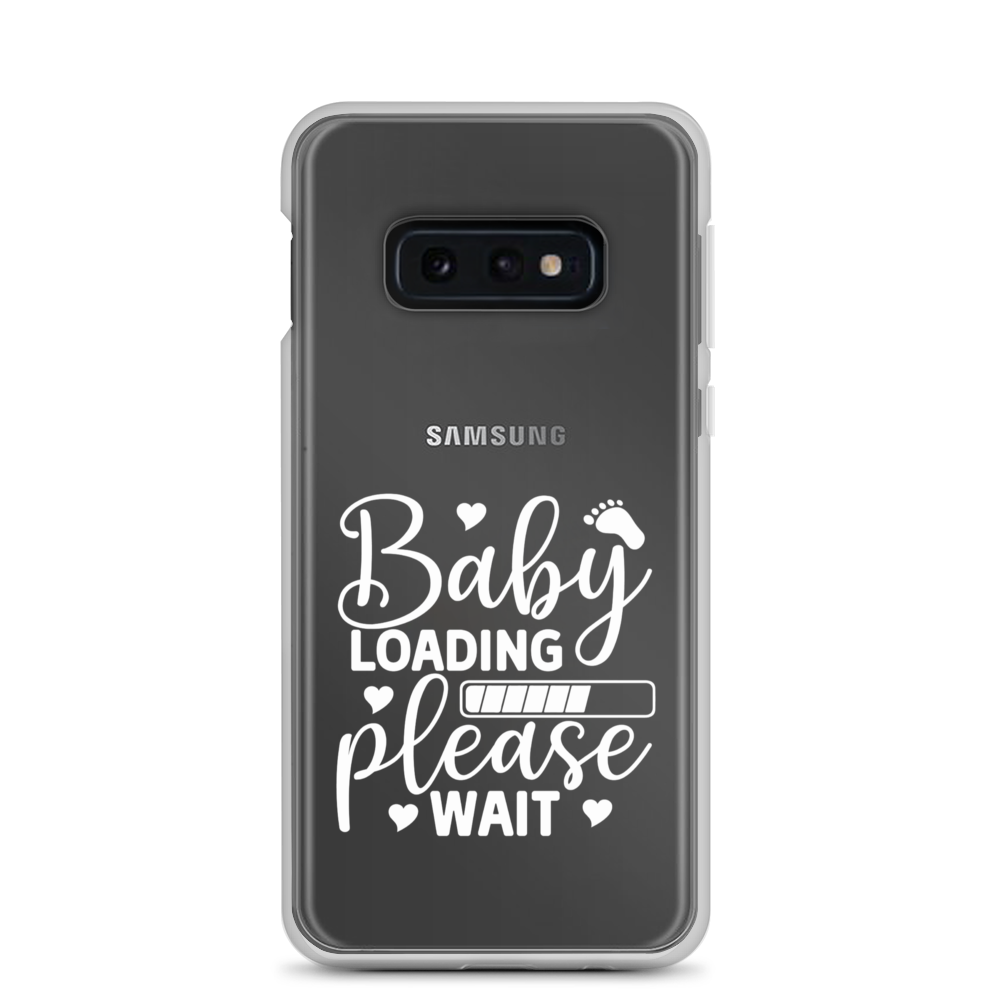 Baby Loading Please Wait Clear Case for Samsung®