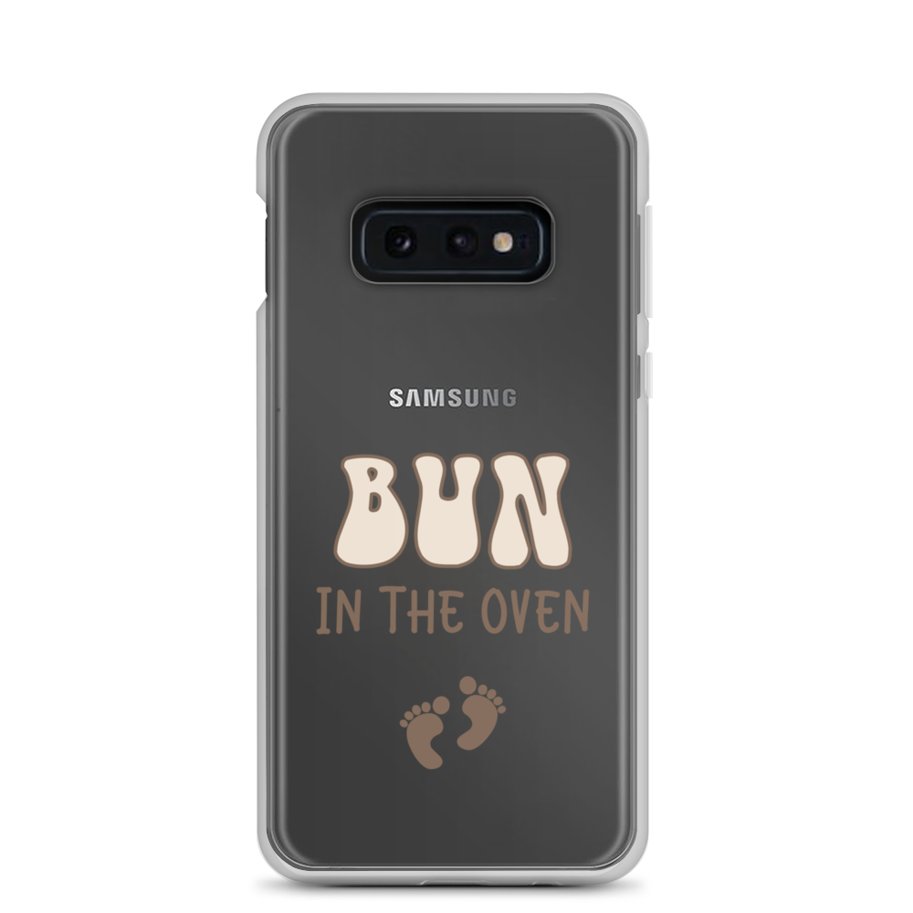 Bun In The Oven Clear Case for Samsung®