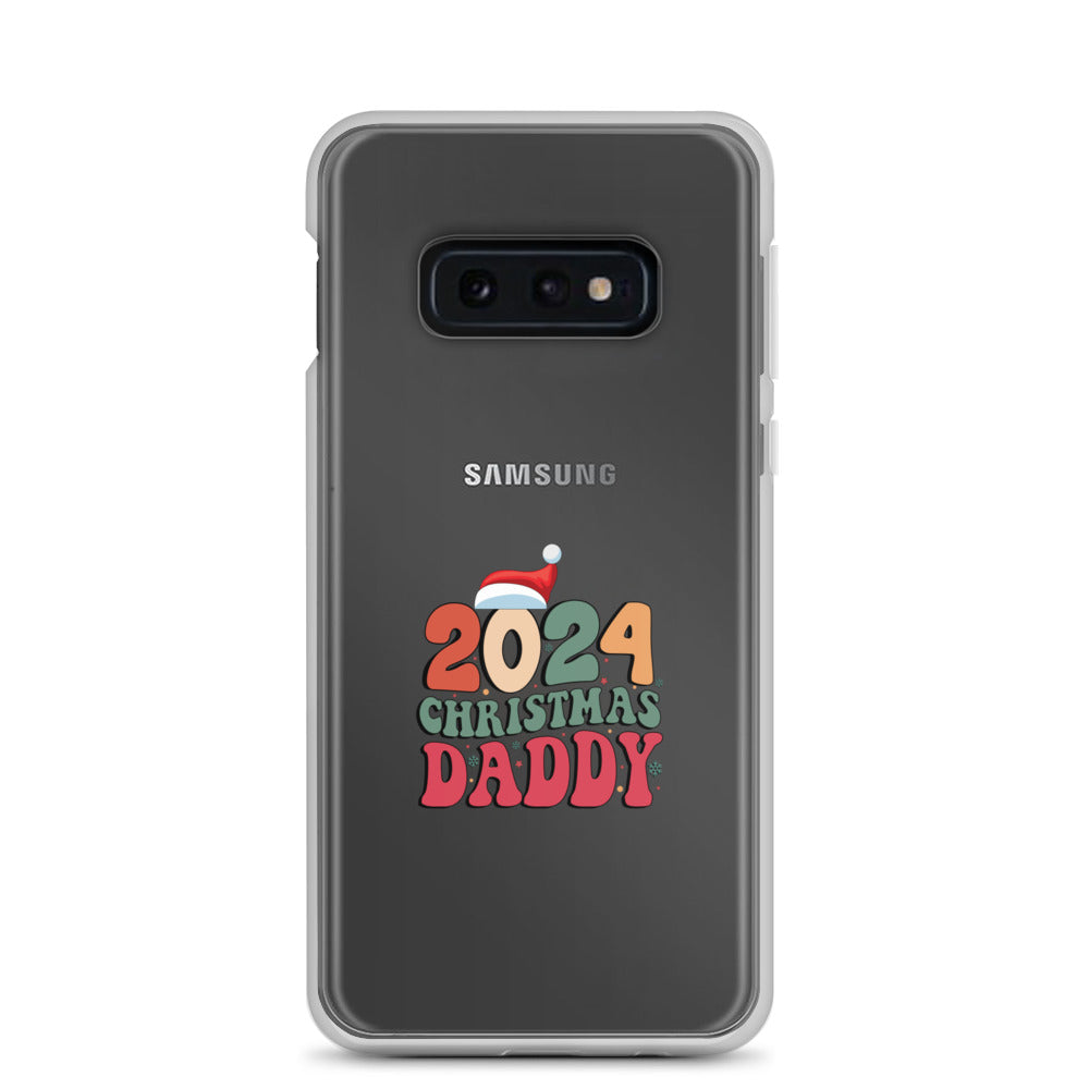 2024 Christmas Daddy Clear Case for Samsung®