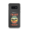 I'm Not Sleeping, I'm Resting My Eyes, Dad Clear Case for Samsung®