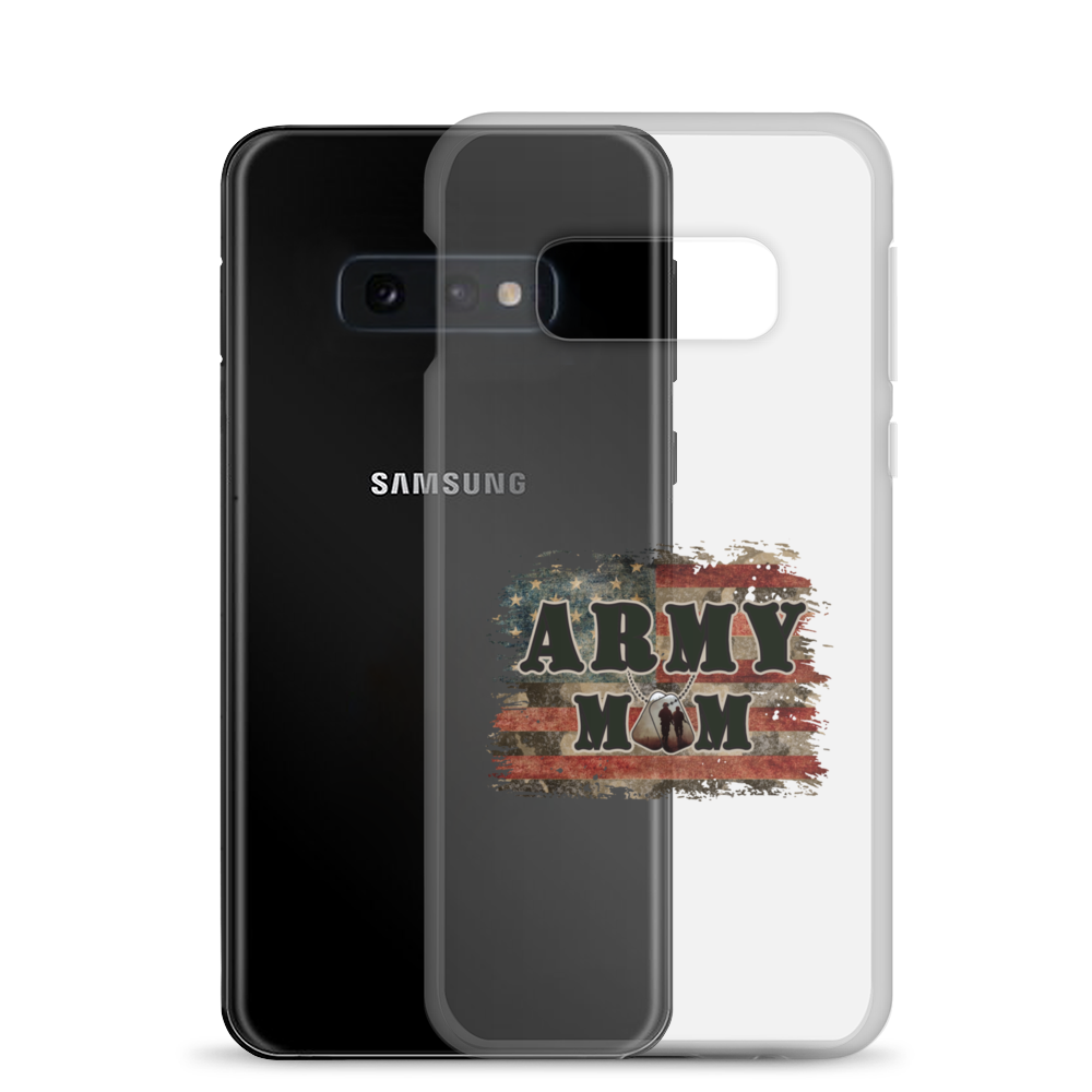 Army Mom Clear Case for Samsung®