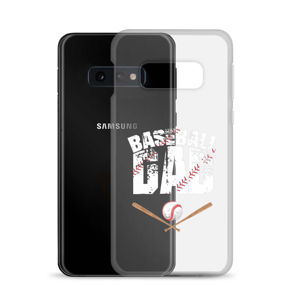 Baseball Dad Clear Case for Samsung®