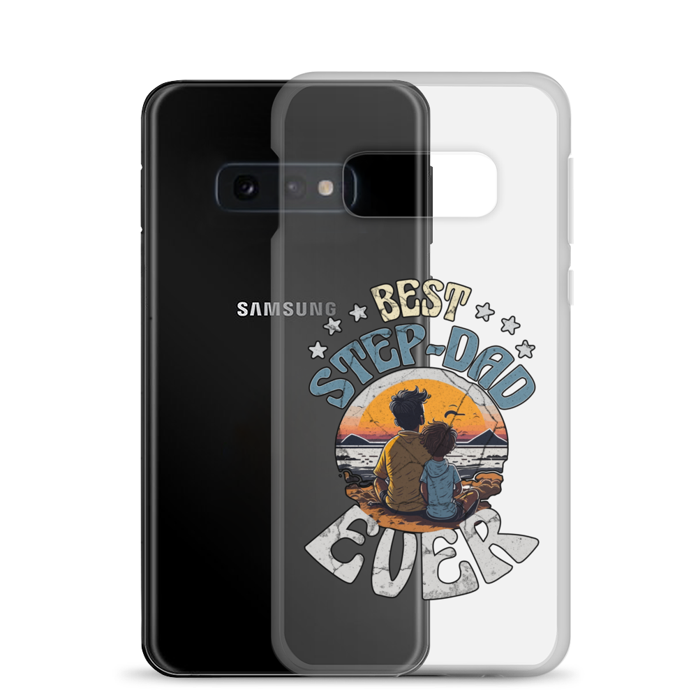 Best Step-Dad Ever Clear Case for Samsung®