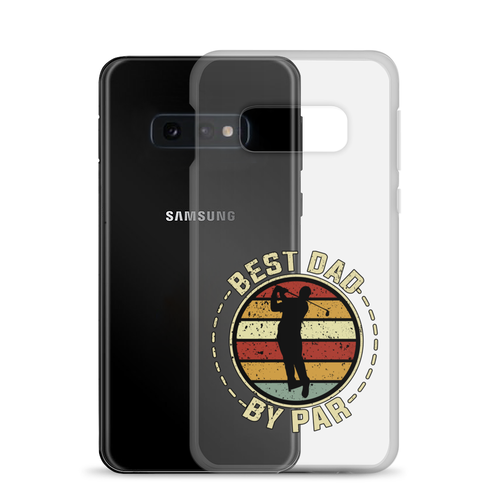 Best Dad By Par Clear Case for Samsung®