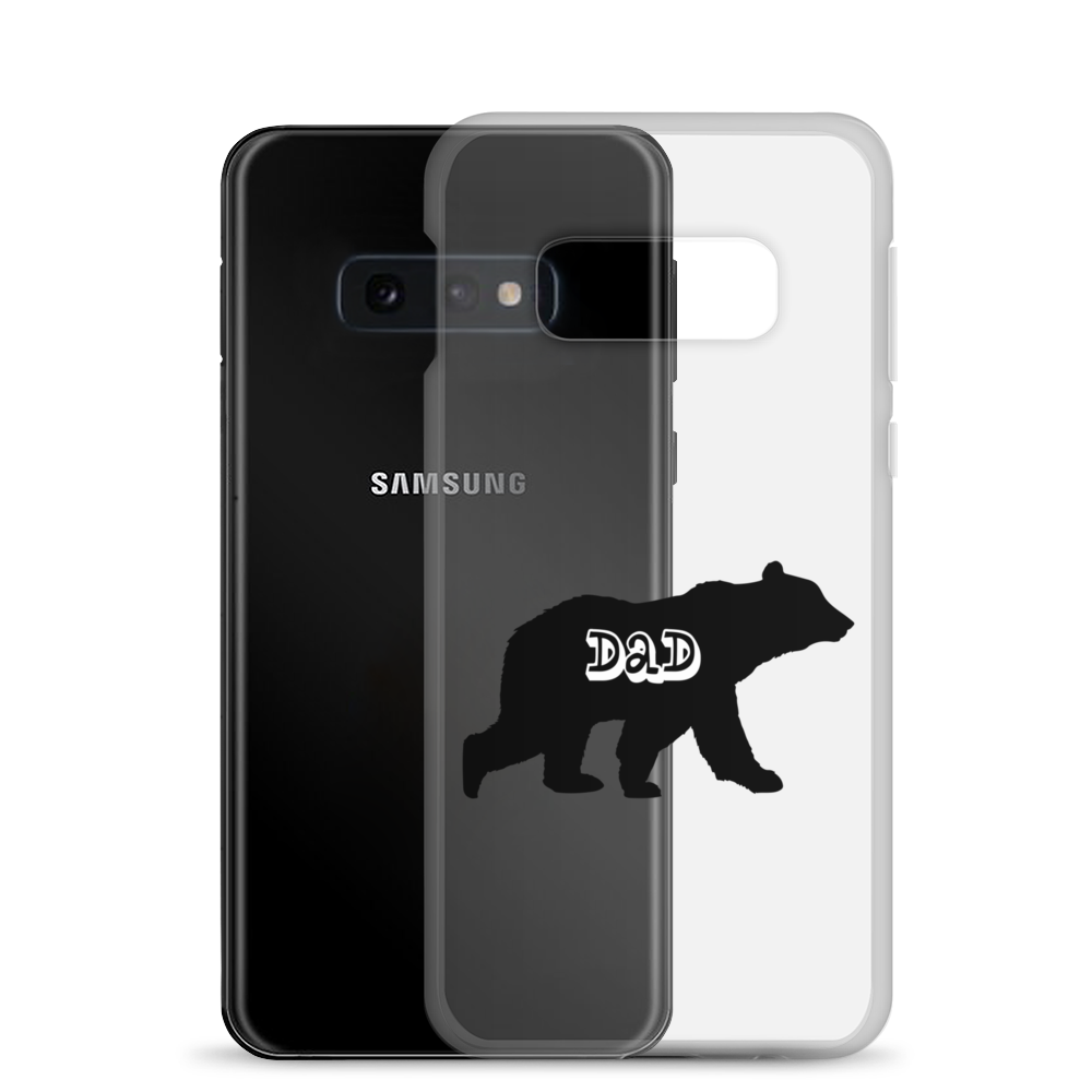 Bear Dad Clear Case for Samsung®