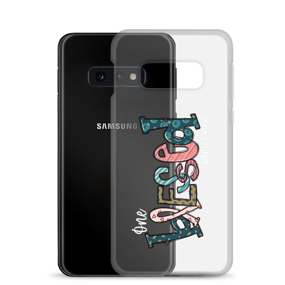 One Blessed Bonus Mom Clear Case for Samsung®